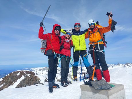 ¡En la segunda cima más alta del Pirineo!