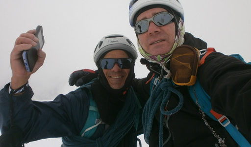 Aiguille Verte, Corredor Whymper.